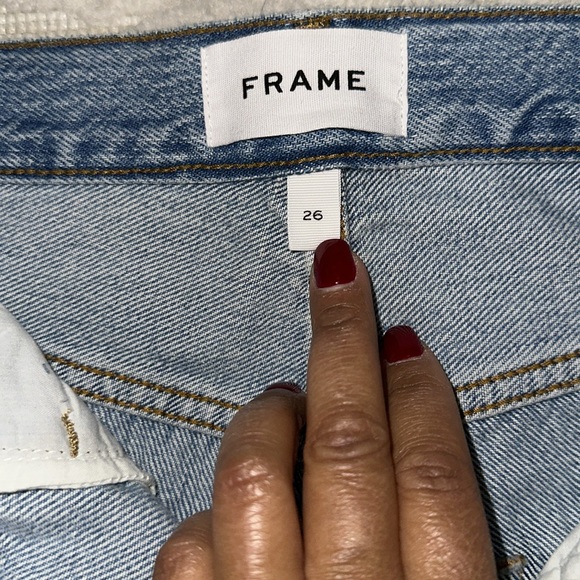 FRAME* Layered Look Jean* - Picture 2 of 5